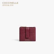 COCCINELLE กระเป๋าสตางค์ผู้หญิง รุ่น METALLIC WALLET 11F701 สี RIBES