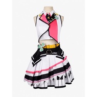 W Anime Haruka Kiritani Shizuku Hinomori Airi Momoi Minori Hanari Cosplay Costumes Piano Stage Perf