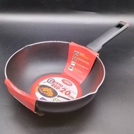 ASD GUSTO RED NON-STICK DEEP WOK PAN (20/22/24/26/28/30CM)