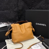 羅意威/Loewe 福袋mini焦糖色棕色flamenco clutch mini