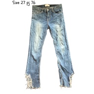 Low waist jeans y2k
