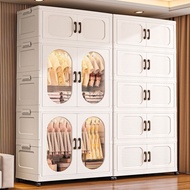 60/65/70/75/83cm Foldable Cabinet Drawer Wardrobe Closet Stackable Storage Box Organizer Clothes Rac