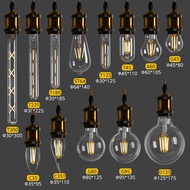 Edison Bulb Retro LED Large Screw E27 Filament Bulb ST64 G45 A60 110V 220V Light Source