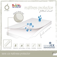 Dooglee - Waterproof Mattress Protector SENSE-ICE technology - 95 X 65 CM