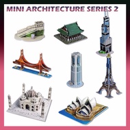 3d Jigsaw Puzzle The Wonders Of The World Set 2 Mini Architecture Series C058 Cubicfun Brand