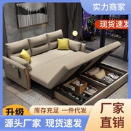 HY-JD Multifunctional Foldable Sofa Bed Dual-Purpose Retractable Small Apartment Storage Single Bed with Rollers Technol