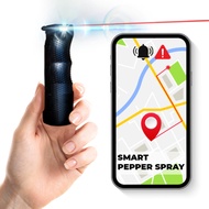 Smart Pepper Spray | 6-in-1 Features | 15 Feet Range, Free GPS Location, Blinding LED Flash, Powerfu