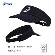 หมวกเทนนิส Asics หมวกกีฬาแบบสวมหัวแบบไม่มีขอบ หมวกกันแดดแบบเปิด สำหรับผู้ชายและผู้หญิง หมวกกันแดดสำห