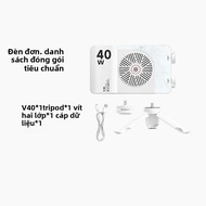 Đèn LED Di Động 40W Video RGB Mini Bỏ Túi Có Điều Chỉnh Nhiệt Độ Pin Sạc PD Sạc Để Chụp Ảnh