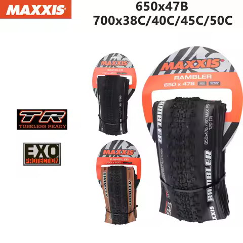 MAXXIS RAMBLER Gravel Tire 700x38/40C/45C 650x47B Bicycle Folding Cyclo-cross Gravel Tire Anti Punct