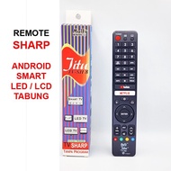 Remote Remot Tv Sharp Smart Android Led Lcd Jitu Sh 8