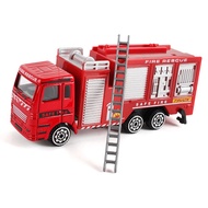 Alloy inertia truck Fire Truck Metal Alloy Model Toy Car For Kids