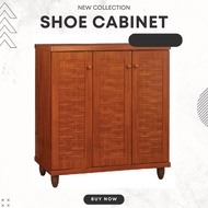 Shoe Cabinet 3 door Wooden Shoe Cabinet