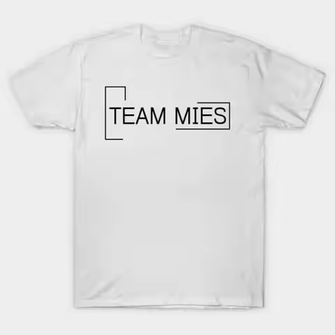 Mies van der Rohe Architecture Team Bauhaus T Shirt S 5XL Fast Shipping