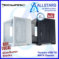 Tecware VXL TG ATX Tower Chassis (Choice of White: TWCA-VXL-WH / Black: TWCA-VXL-BK)
