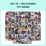 SET 70 - 100 TXT MEME FULLMEM sealing stickers • TXT MEME FULLMEM stickers size 4x4cm pre-cut