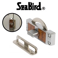 Seabird® Sliding Keyless Door Latch Haspslock Lock Pintu Tandas Pintu Lipat PVC Folding Door