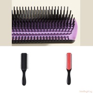 KING Hair Styling Brush 9 Rows Hair Brush Hair Styling Comb Salon Hair Brush Curly Hair Brush Detang