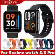 Silicone smart watch Band Strap For Realme watch 3 Pro strap smart watch band Realme watch 3 strap S