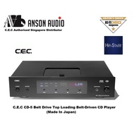 C.E.C CD-5 Belt Drive Top Loading Belt-Driven CD Player (Made In Japan)
