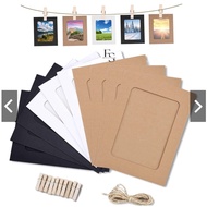 GANTUNGAN 4R Photo Size Wooden Paper Clips