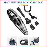 Máy Hút Bụi Cầm Tay Fh-558 Pin Sạc Không Dây 120W Cực Mạnh Cao Cấp Lực Hút 12000Pa