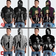 Eminem Hoodie Jumper Fullprint Pullover Hoodie Polyester Jersey Material | EM-12004