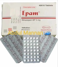 Epam 5 mg (1226) VATMIN Tablet 5 PAPAN 200 TABLETS . {ইপাম} (602) - 057 .