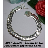 Genuine SILVER 925 Bangle  (Bangle Untuk Dewasa)