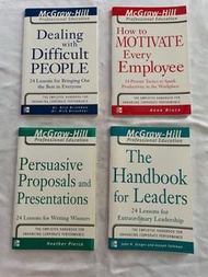 大量英文書 任揀 Mc Graw-Hill diverse english business books