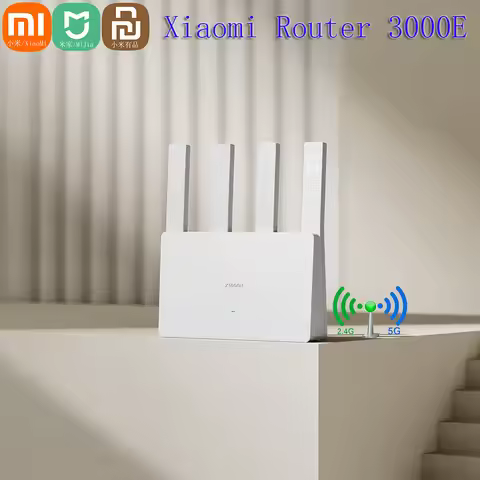 Xiaomi Mijia Router WiFi6 3000Mbps 2.4G/5GHz Dual DAN/LAN ports Qualcomm Processors 256MB Memory Mes