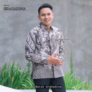 KEMEJA Batik Prabu | Men's Long-Sleeved Batik Shirt | Men's Batik Shirt | Men's Long-Sleeved Batik Shirt | Men's Batik Clothes | Men's Batik Uniform