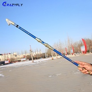 Crazyfly Surf Spinning Carp Feeder Rod Telescopic Fast Action Fishing Rod for Starter Amateurs Professionals