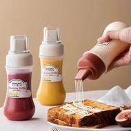 1pc Kitchen Sauce Squeezer Bottle With Dust Cover, Suitable For Salad Dressing, Ketchup, Squeeze-Sty