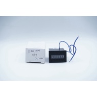 Counter 877 DC 24V 7 digit digital mechanical counter plastic electrical meter pulse machines counte