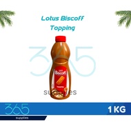 Lotus Biscoff Topping Sauce 1KG, Creamy Pourable