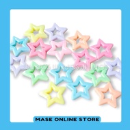MST (7 pieces) 20 mm STAR PLASTIC BEADS PTL08 MASESTORE