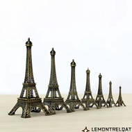 LEMONTRELQAT Eiffel Tower Model, Exquisite Design Bronze Eiffel Tower Statue, 7 Sizes Metal with Box