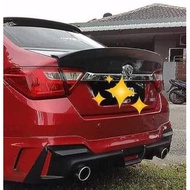 proton saga vvt duck tail spoiler betong bodykit