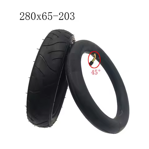 12 Inch 280x65-203 Children's Bicycle Tire, Thickened Handcart 280 * 65-203 Baby Stroller Accessorie