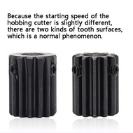 Spur Gear 1M10T 1M12T 1M14T Metal Motor Boss Gear Inner Hole 4/5mm 1 Modulus 10/12/14 Teeth