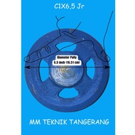 Pully C1 x 6.5" Iron Spokes Ancuran Poli C1 x 6.5 inch Pulley Cast iron Anc 6.5 inch C1x6.5" C1x6.5 