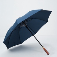 Ô dù thẳng cao cấp Nason Umbrella Cán gỗ- Tán rộng 27inch - Khung trợ lực kim loại kép chống chịu gi