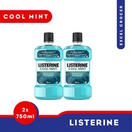 Listerine Cool Mint 2 x 750ml