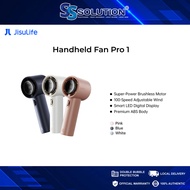 JisuLife Handheld Fan Pro1 I Super-Power Brushless Motor I Smart LED Digital Display
