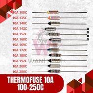 Thermofuse 10A Various Temperatures 100C to 250C Spare Part