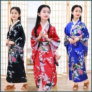 YT2 Children kimono Japanese girl Cosplay performance clothing cute bow costume YT2