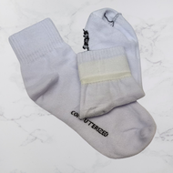 Kaos kaki putih / kaos kaki pendek di atas mata kaki / kaos kaki pria dan wanita 1pasang