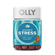 Olly Gummy Goodbye stress GABA,Lemon Balm,L-theanine for anxiety 42 ชิ้น