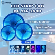 [INSTANT AVAILABLE] COB LED STRIP Lights DC 12V 288D 1 Roll 5 Meters